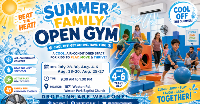 Summer Family Open Gym