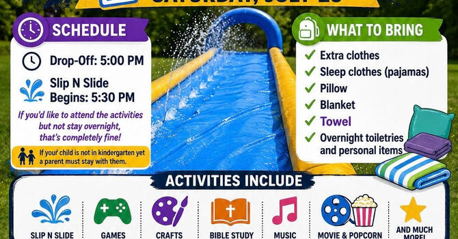 Youth Group Lock-in