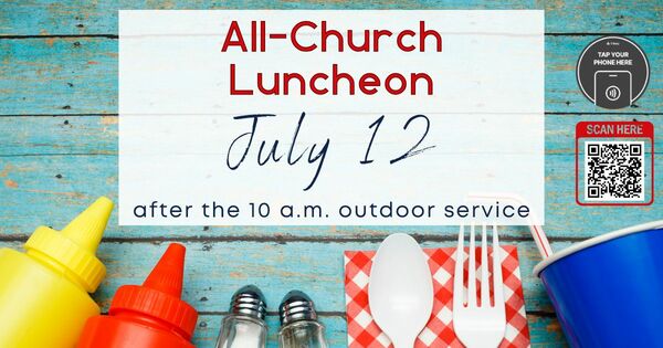 One 10 a.m. Service | Luncheon to Follow
