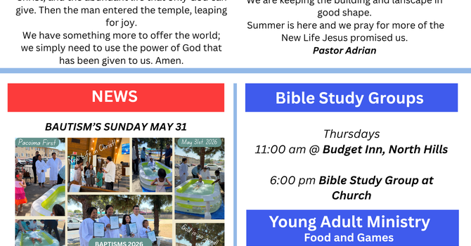 Pacoima First Midweek News  image