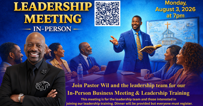 In-Person Leadership Meeting