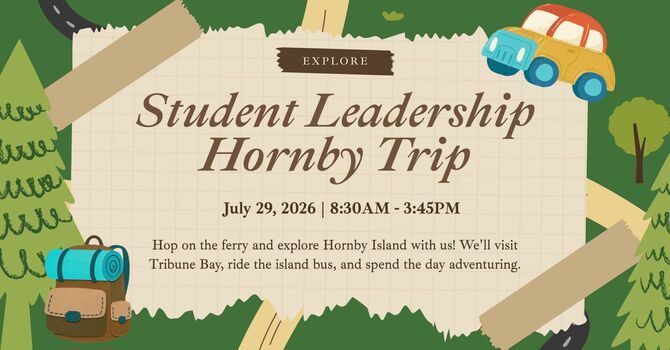 Student Leadership Hornby Trip