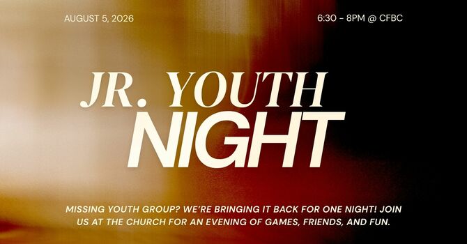 Jr. Youth Night