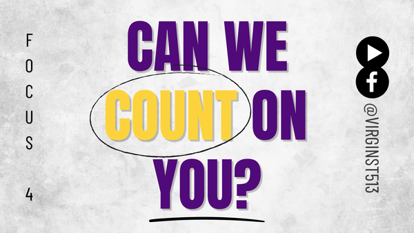 "Can We Count On You?"
