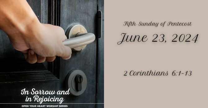 In Sorrow and In Rejoicing