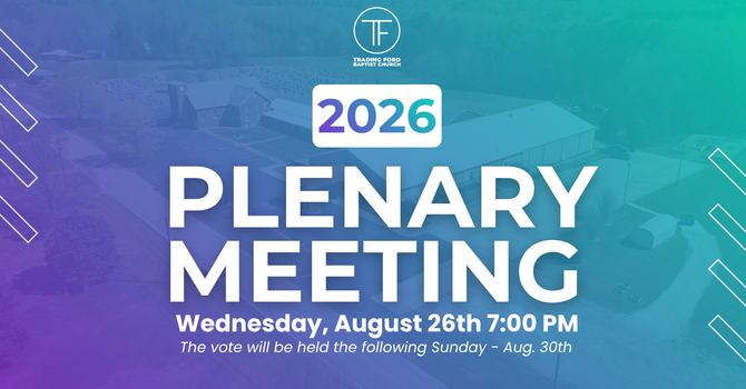 Plenary Meeting 2026