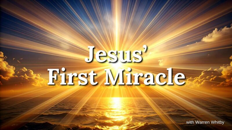 Jesus' First Miracle