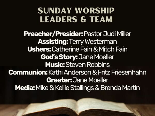Leading us in Worship