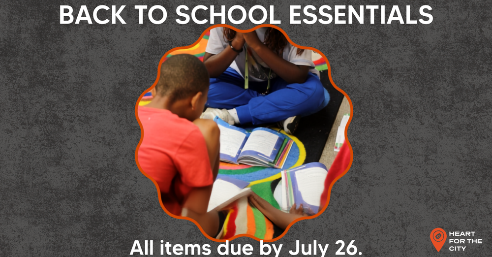Sunday Service + Back to School Drive Ends