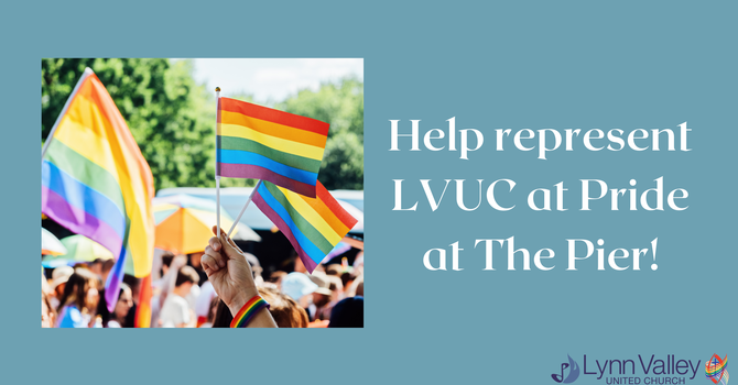 Help represent LVUC at Pride at The Pier! image