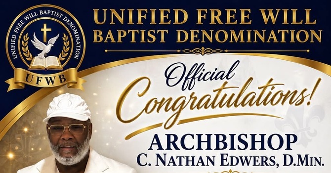 Congratulations to Our Pastor!!! image