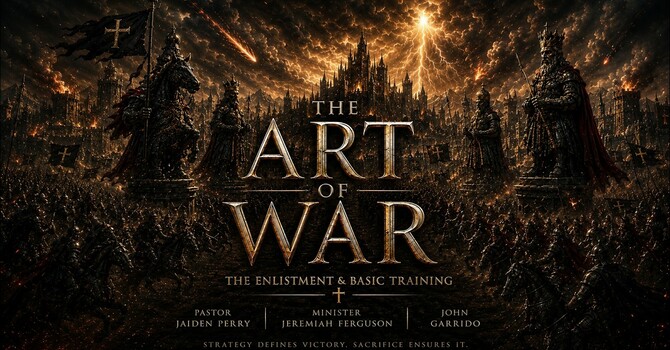 THE ART OF WAR: THE ENLISTMENT & BASIC TRAINING | SERMON | 7.4.26