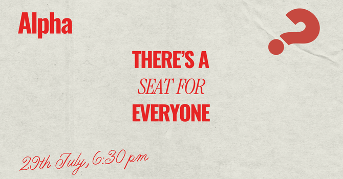 Alpha Course Term 3, 2026