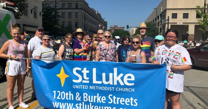 St. Luke Participates in July 18 Pride Parade