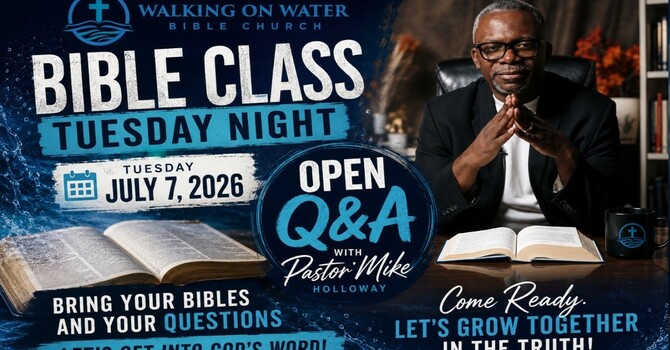 Question and Answer Service with Pastor Mike image