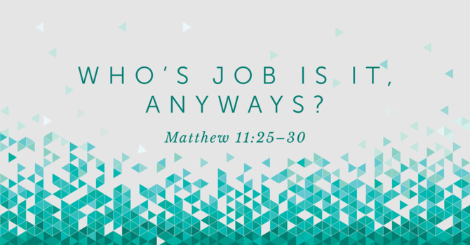 Who's Job is it Anyways?