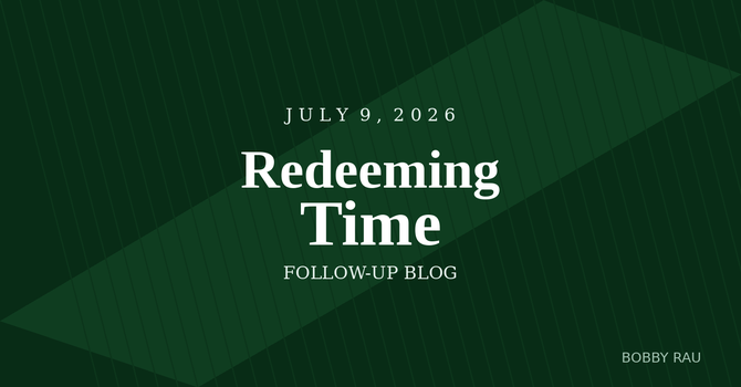 Redeeming Time