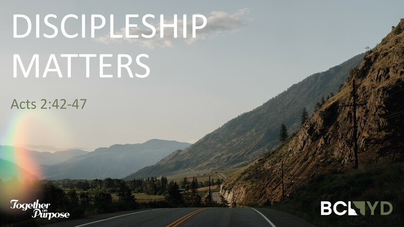 Discipleship Matters 