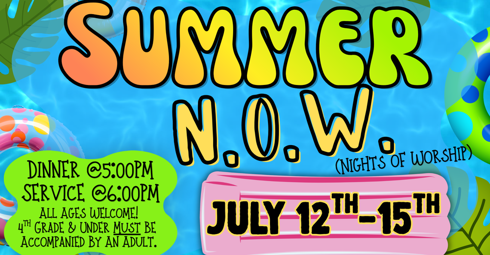 Summer N.O.W. Youth Nights