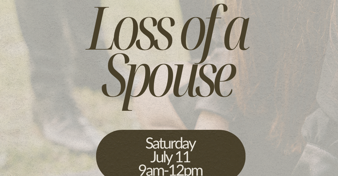 GriefShare: Loss of a Spouse