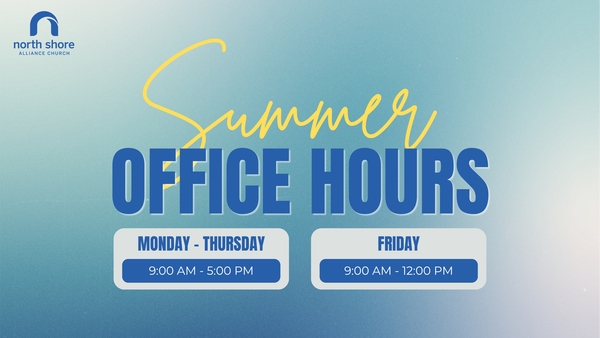 Summer Office Hours