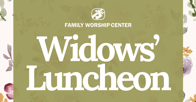 Widows' Luncheon