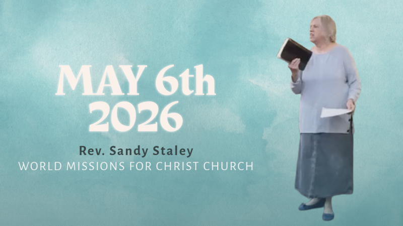 May 6th Sermon 