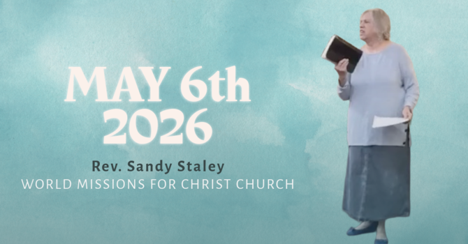 May 6th Sermon 