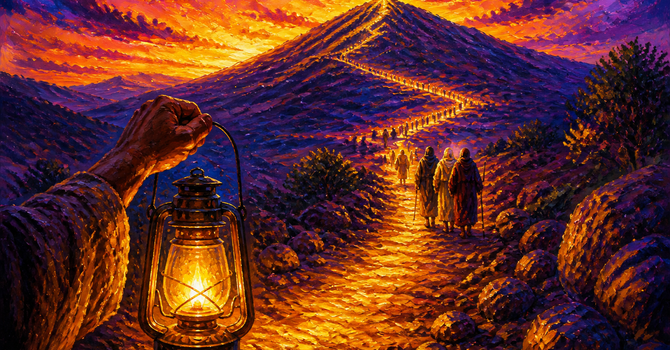 Walking Toward the Light image