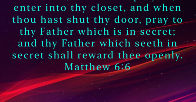How do you actually fast and Pray? image