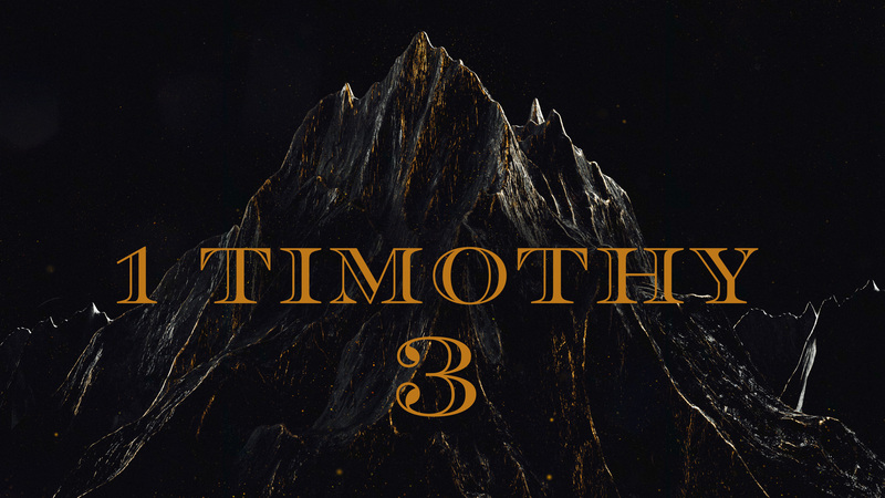 1 Timothy 3