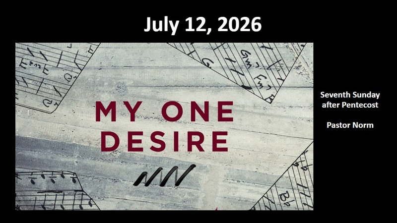 My One Desire