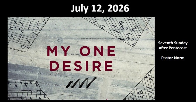 My One Desire