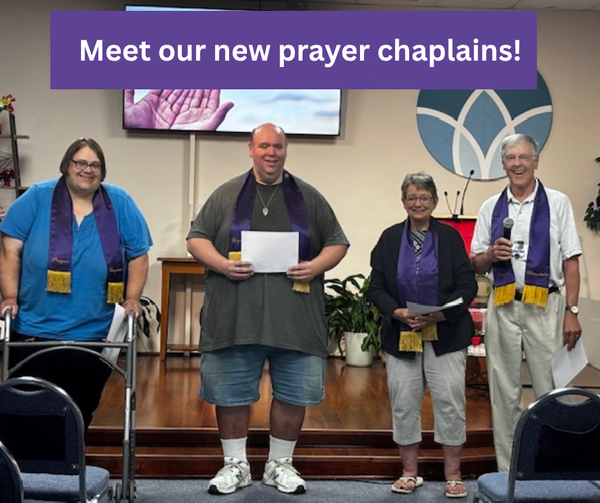Prayer Chaplain installation yesterday