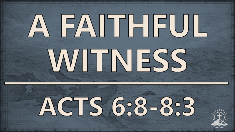 A Faithful Witness