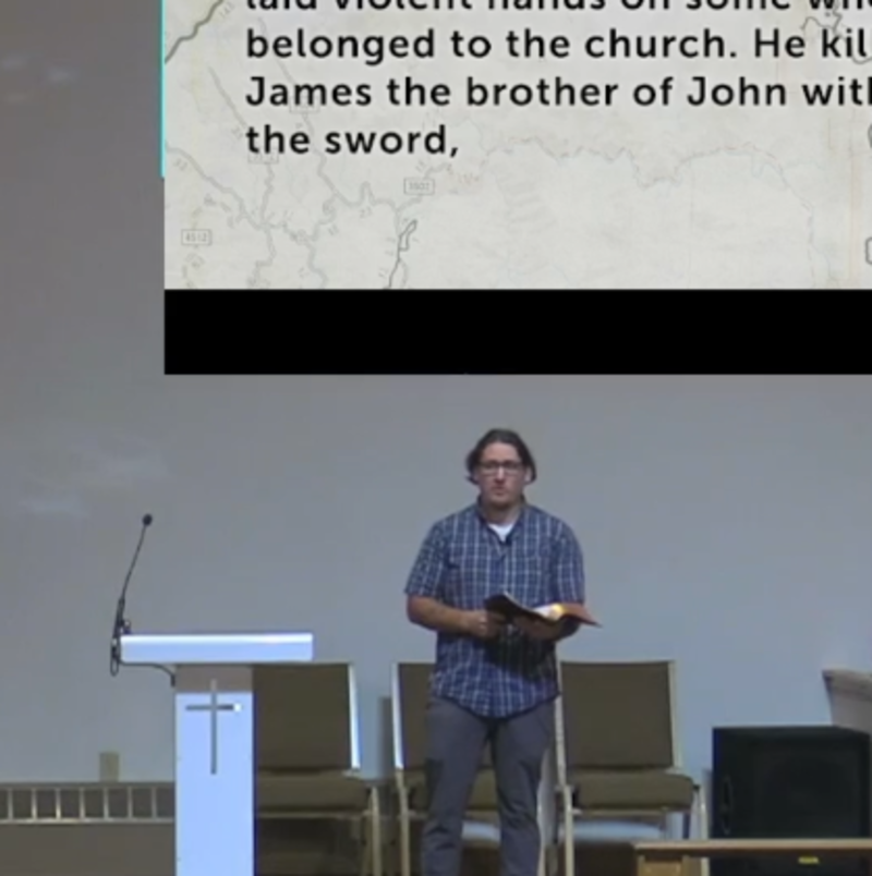 Acts 12: 1-19 | Pastor Jake Babinsack
