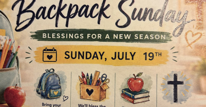 Backpack Sunday