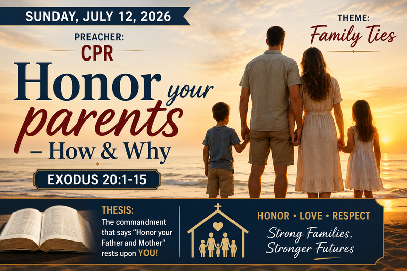 "Honor Your Parents - How & Why"