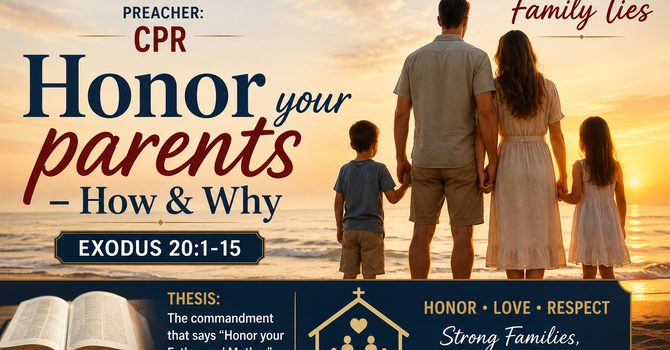 "Honor Your Parents - How & Why"