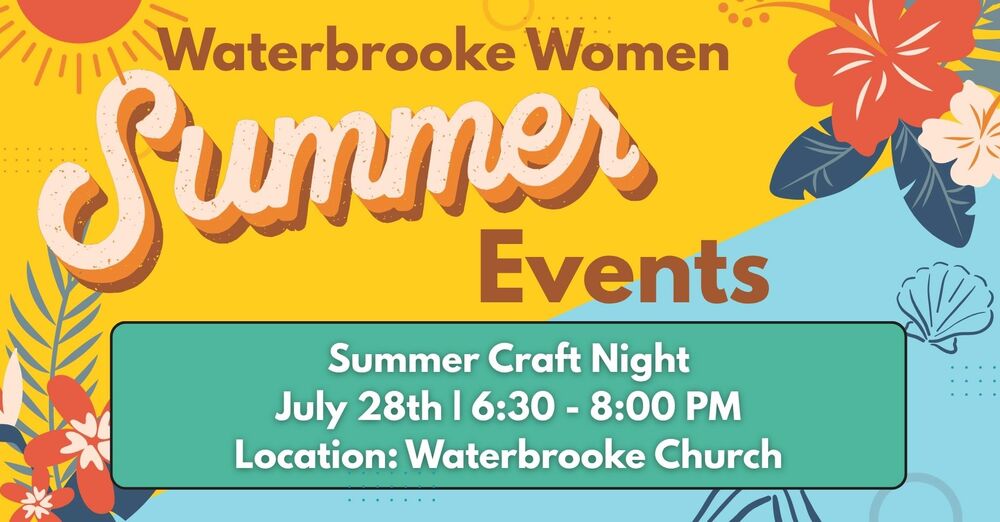 Waterbrooke Women's Craft Night