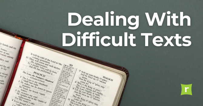 Dealing With Difficult Texts image