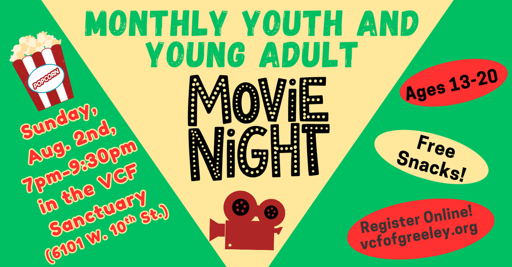 August Youth Movie Night!