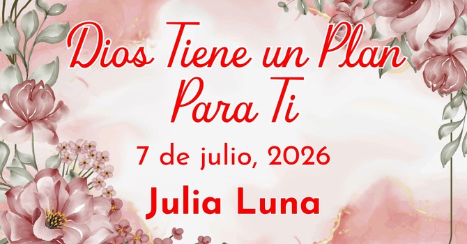 Dios Tiene Un Plan Para Ti