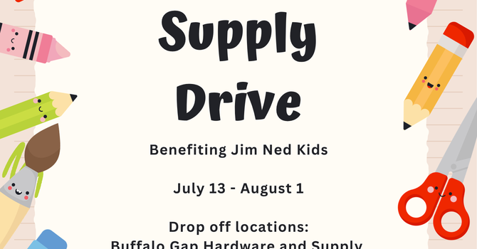 School Supply Drive