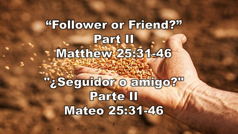 “Follower or Friend?” Part II 