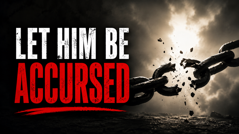 Let Him Be Accursed