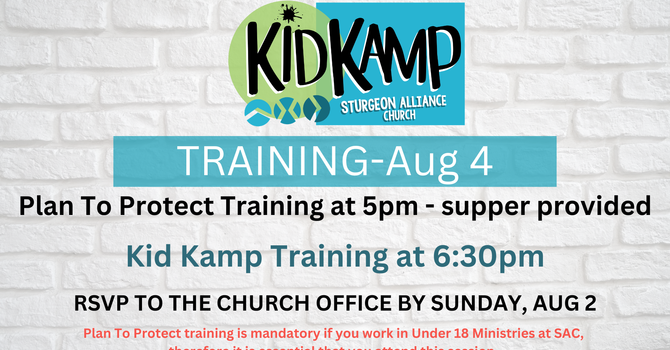 Kid Kamp Training