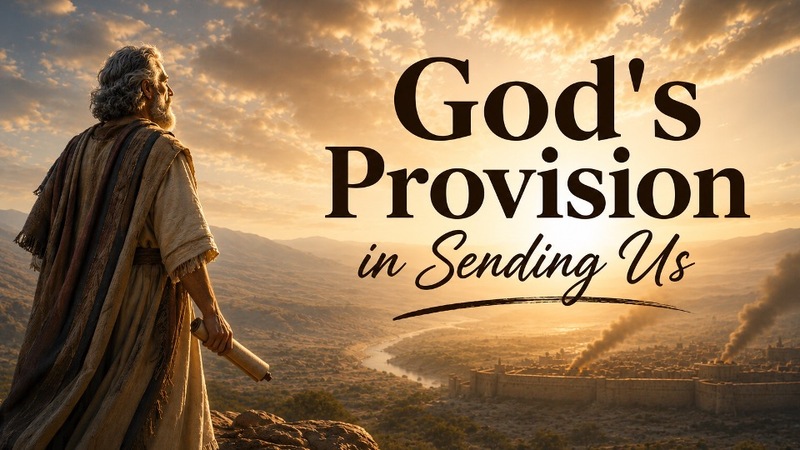 God's Provision In Sending Us
