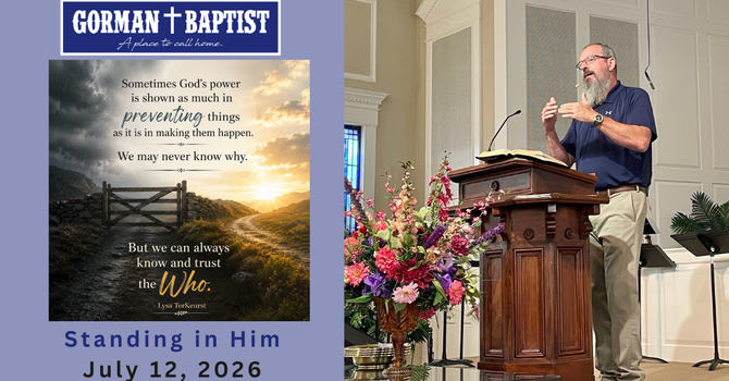 Standing in Him
