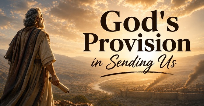 God's Provision In Sending Us